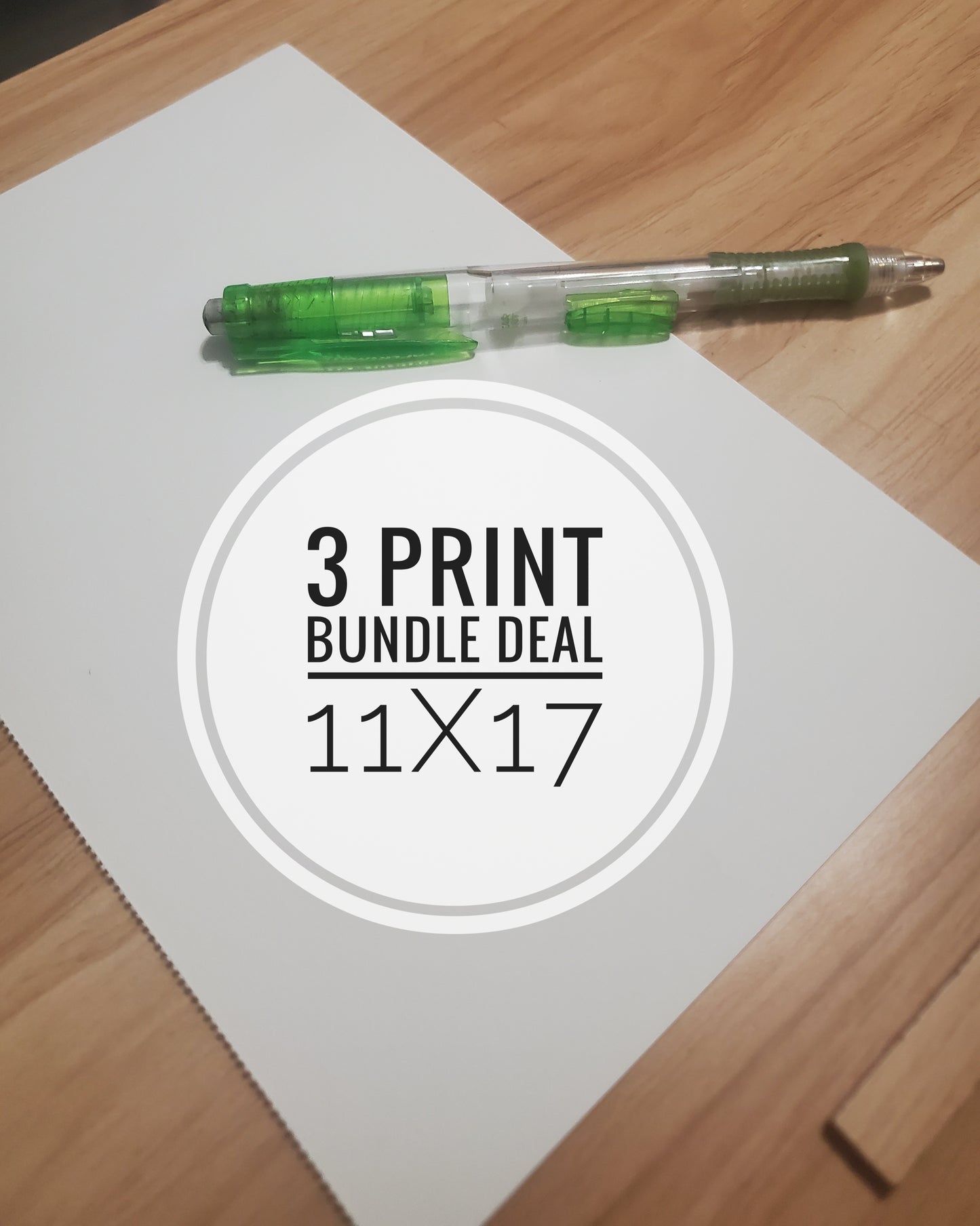 11x17 3 print bundle deal