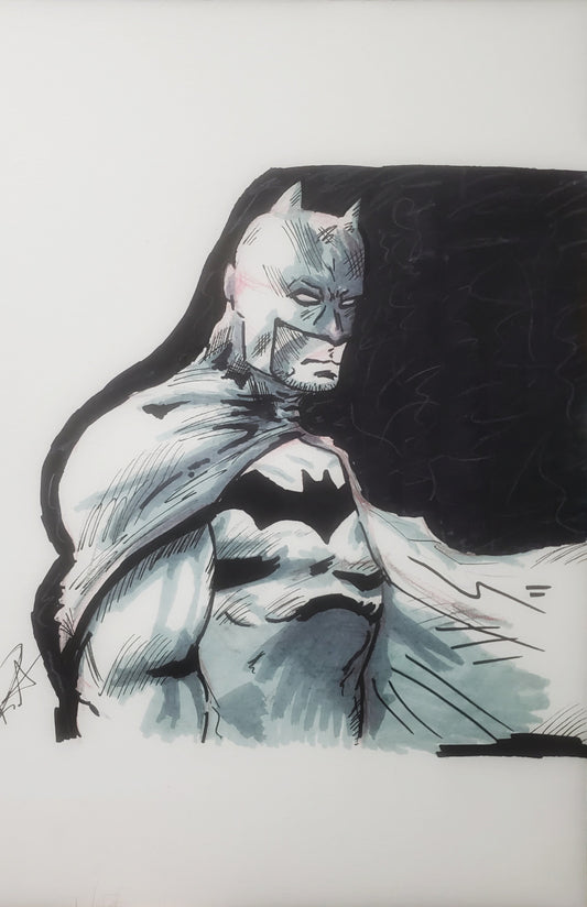 11x17 print Batman (Greyscale)