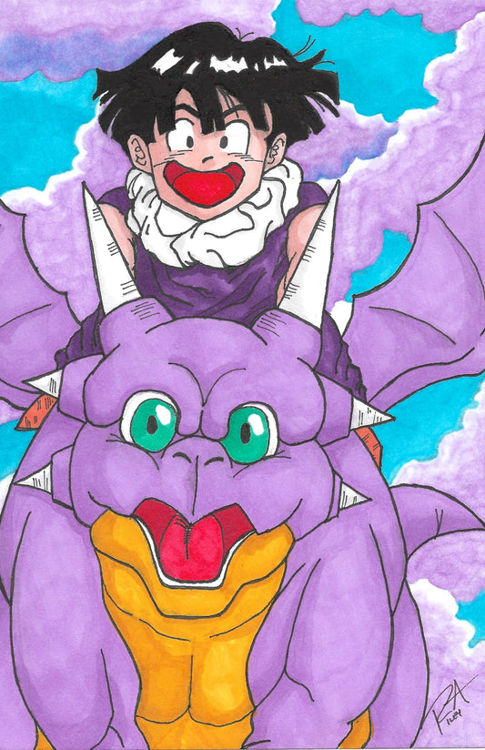 11x17 print Gohan and Icarus