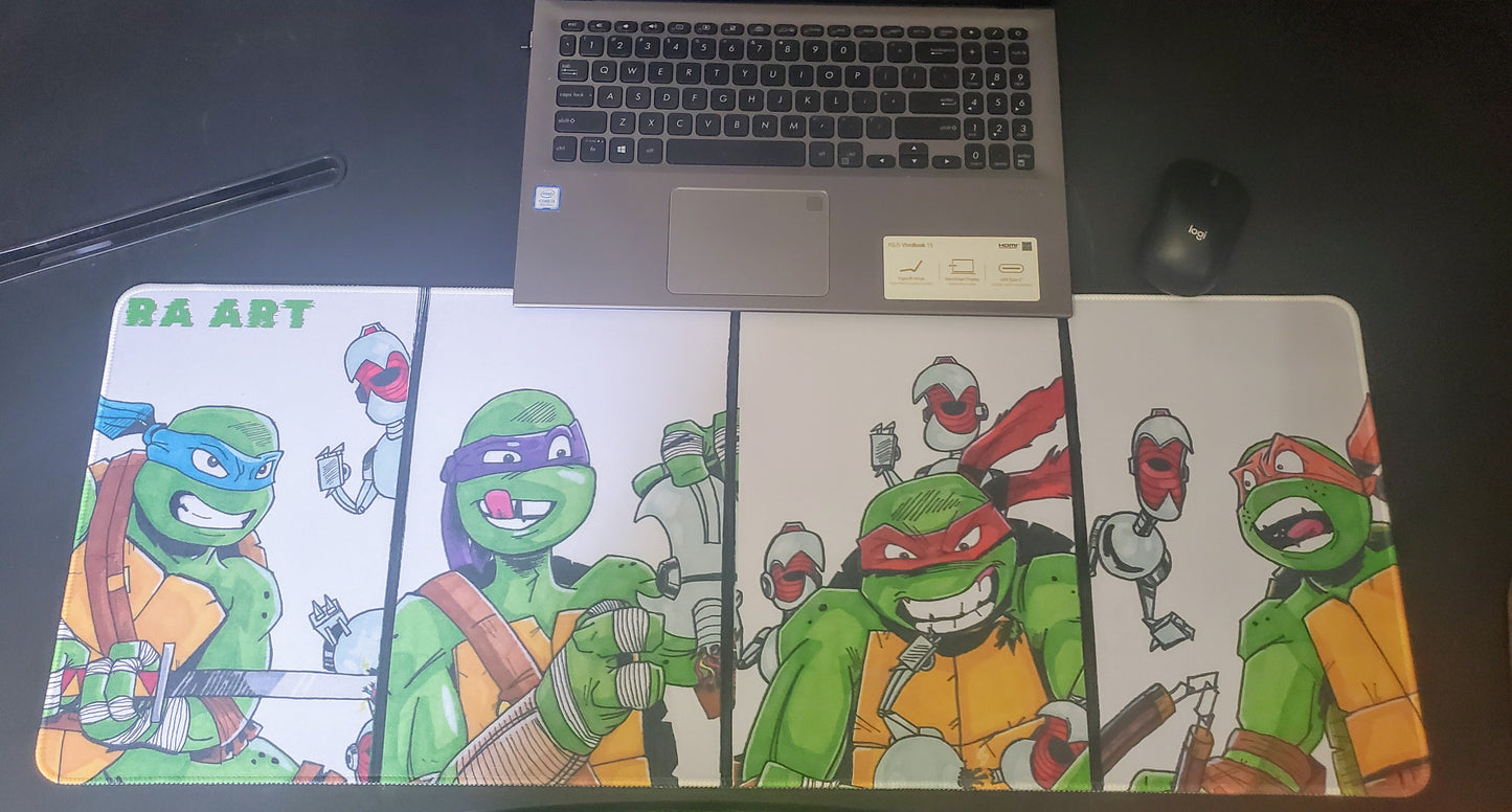 Gaming/Computer Mat TMNT